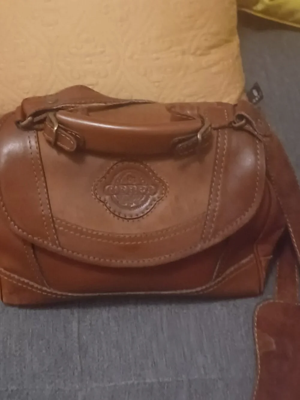 GERPA Vintage Leather Satchel